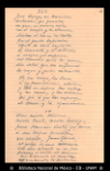 [Poema] 1905 feb., Ciudad de Mexico [para] : poema recitado por el Sr. D. Juan de Dios Peza.