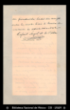 [Carta] 1903 mayo 7, Ciudad de Mexico [para] Enrique Olavarria : [nota de pesame].