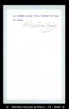 [Carta] 1903 mayo 11, Ciudad de Mexico [para] Enrique Olavarria : [nota de pesame].