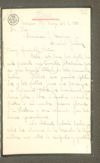 [Carta de Jorge de C. Ursua con motivo de felicitaciones]