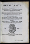 Panegyrico avgvsto castellano latino, con prosa de lengua propia, y versos de la estra?a /