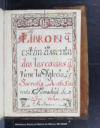 Libro en q. estan assentadas las cossas q. tiene la Yglecia, y Sacristia de este Convento Parrochial