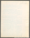 [Carta de Venustiano Carranza a Francisco I. Madero comunicandole que la esposa de Dan De Villiers