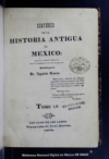 Compendio de la historia antigua de Mexico :