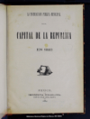 La instruccion publica municipal en la capital de la Republica en 1883.