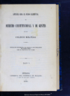 Apuntes para el curso elemental de derecho constitucional y de gentes en el Colegio Militar :