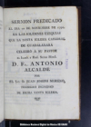 Elogios funebres con que la Santa Iglesia Catedral de Guadalaxara ha celebrado la buena memoria de