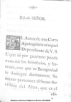 Carta apologetica de la sentencia del sumo pontifice Benedicto XIV sobre que el sacerdote, que al co