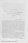 La defensa de la plaza de Zaragoza en 1863 /