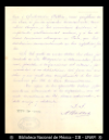 [Carta] 1889 feb. 27, Ciudad de Mexico [para] Enrique Olavarria : [acerca de la Exposicion Intern