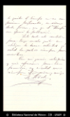 [Carta] 1892 abr. 21, [para] Enrique Olavarria : [peticion de un articulo].