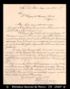 [Carta] 1893 jun. 5, San Luis Potosi [para] Enrique Olavarria : [acerca de 