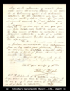 [Carta] 1893 ago. 2, Ciudad de Mexico [para] Enrique Olavarria : [explicacion detallada de un asu
