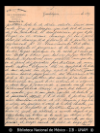 [Carta] 1894 ene. 3, Guadalajara [para] Enrique Olavarria : [invitacion aceptada y comentarios var