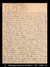 [Carta] 1894 ene. 3, Guadalajara [para] Enrique Olavarria : [invitacion aceptada y comentarios var
