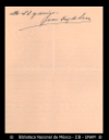 [Carta] 1894 ene. 15, Aguascalientes [para] Enrique Olavarria : [envio de un articulo].