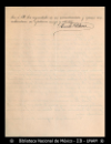 [Carta] 1894 ene. 15, Tuxtla Gutierrez [para] Enrique Olavarria : [invitacion aceptada].