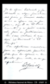 [Carta] 1894 mayo 15, Saltillo [para] Enrique Olavarria : [acerca de El Renacimiento].
