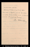 [Carta] 1894 jul. 17, Colonia [para] Enrique Olavarria : [asuntos relacionados con El Renacimiento]