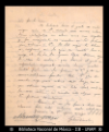 [Carta] 1894 nov. 11, Ciudad de Mexico [para] Enrique Olavarria : [aclaracion de un malentendido]