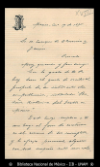 [Carta] 1895 ene. 19, Ciudad de Mexico [para] Enrique Olavarria : [asuntos relacionados con la 