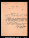 [Carta] 1895 feb. 13, Pachuca [para] Enrique Olavarria : [asuntos relacionados con la segunda edici