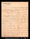 [Carta] 1895 mar. 6, San Francisco [para] Enrique Olavarria : [notificacion de envio].