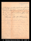 [Carta] 1895 mar. 6, San Francisco [para] Enrique Olavarria : [notificacion de envio].