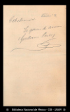 [Carta] 1895 abr. 24, Ciudad de Mexico [para] Enrique Olavarria : [nota de agradecimiento].