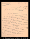 [Carta] 1895 jun. 9, San Francisco [para] Enrique Olavarria : [aviso de envio].