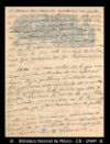 [Carta] 1896 feb. 15, San Francisco [para] Enrique Olavarria : [acerca de la obra de Enrique de Ola