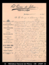 [Carta] 1896 abr. 1, Guadalajara [para] Enrique Olavarria : [peticion].