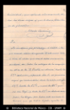 [Carta] 1896 mayo 31, Guadalajara [para] Enrique Olavarria : [nota de agradecimiento].