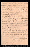 [Carta] 1897 nov. 19, Barcelona [para] Enrique Olavarria : [impresion de un libro de Enrique de Ol