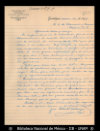 [Carta] 1897, ene. 13, Guadalajara [para] Enrique Olavarria : [nota de agradecimiento].