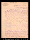 [Carta] 1897 ene. 28, Guadalajara [para] Enrique Olavarria : [nota de agradecimiento].