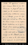 [Carta] 1897 feb. 17, Saltillo [para] Enrique Olavarria : [asuntos personales de Eduardo Gariel].
