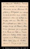 [Carta] 1897 feb. 17, Saltillo [para] Enrique Olavarria : [asuntos personales de Eduardo Gariel].