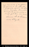 [Carta] 1897 abr. 18, San Francisco [para] Enrique Olavarria : [acerca de Enrique de Olavarria].