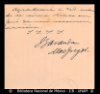 [Carta] 1901 abr. 3, Ciudad de Mexico [para] Enrique Olavarria : [favor].