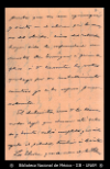 [Carta] 1903 ene. 28, [para] : [enfermedad de Enrique de Olavarria].