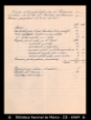 [Cuenta] 1903, [para] : [cuentas de entierros].