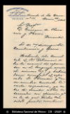 [Carta] 1903 jun. 26, Ciudad de Mexico [para] Enrique Olavarria : [pregunta la manera correcta de