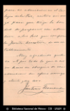 [Carta] 1903 jul. 20, Ciudad de Mexico [para] Enrique Olavarria : [pide su ayuda].
