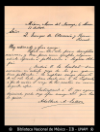 [Carta] 1904 mar. 31, Ciudad de Mexico [para] Enrique Olavarria : [pide un articulo].