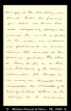 [Carta] 1910 ene. 24, Ciudad de Mexico [para] Enrique Olavarria : [nota de pesame].