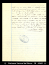 [Carta] 1910 mayo 4, Jaral Pueblo [para] Enrique Olavarria : [sobre un libro de Enrique de Olavarr