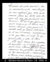 [Carta] 1900 mayo 10, San Luis Potosi [para] Enrique Olavarria : [sobre una epistola extraviada].