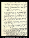 [Carta] 1900 mayo 10, San Luis Potosi [para] Enrique Olavarria : [sobre una epistola extraviada].