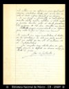 [Carta] 1910 jun. 28, Zacatecas [para] Enrique Olavarria : [sobre la lectura de una novela de Enriq